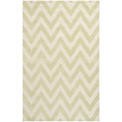 CAMBRIDGE, LIGHT GREEN / IVORY, 9' X 12', Area Rug, CAM139B-9