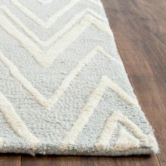 CAMBRIDGE, SILVER / IVORY, 2'-6" X 4', Area Rug, CAM711G-24