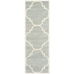 CHATHAM, GREY / IVORY, 2'-3" X 5', Area Rug, CHT730E-25