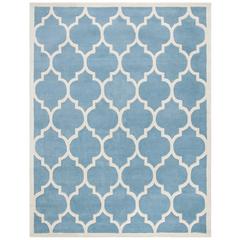CHATHAM, BLUE / IVORY, 7'-6" X 9'-6", Area Rug