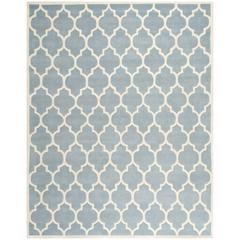 CHATHAM, BLUE / IVORY, 8'-9" X 12', Area Rug, CHT734B-9
