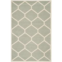 CHATHAM, GREY / IVORY, 8'-9" X 12', Area Rug, CHT738E-9