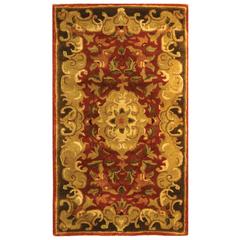 CLASSIC, RUST / GREEN, 2'-6" X 6', Area Rug