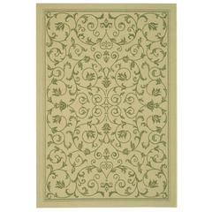 COURTYARD, NATURAL / OLIVE, 2'-7" X 5', Area Rug, CY2098-1E01-3