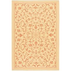 COURTYARD, NATURAL / TERRA, 7'-10" X 7'-10" Square, Area Rug, CY2098-3201-8SQ
