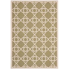 COURTYARD, GREEN / BEIGE, 8' X 11', Area Rug, CY6032-244-8