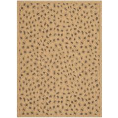 COURTYARD, NATURAL / GOLD, 8' X 11', Area Rug, CY6104-39-8