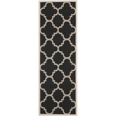 COURTYARD, BLACK / BEIGE, 2'-3" X 6'-7", Area Rug, CY6243-266-27
