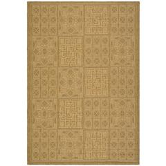 COURTYARD, GOLD / NATURAL, 8' X 11', Area Rug, CY6947-49-8