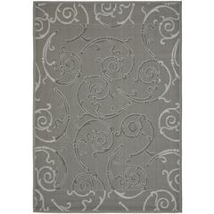 COURTYARD, ANTHRACITE / LIGHT GREY, 6'-7" X 9'-6", Area Rug, CY7108-87A5-6
