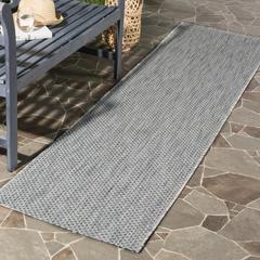 COURTYARD, GREY / NAVY, 2'-3" X 6'-7", Area Rug, CY8521-36812-27