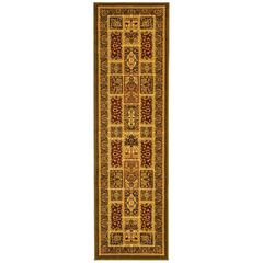 LYNDHURST, MULTI / GREEN, 2'-3" X 20', Area Rug