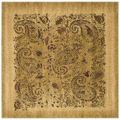 LYNDHURST, BEIGE / MULTI, 7' X 7' Square, Area Rug