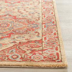 MAHAL, RED / NATURAL, 2'-2" X 16', Area Rug, MAH698A-216