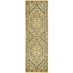 Adirondack, GOLD / BLACK, 2'-6" X 18', Area Rug