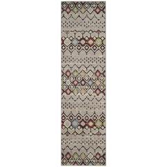 AMSTERDAM, LIGHT GREY / MULTI, 2'-3" X 8', Area Rug