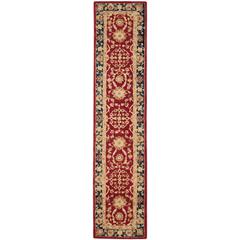 ANATOLIA, RED / NAVY, 2'-3" X 8', Area Rug, AN517A-28