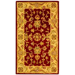 ANTIQUITY, RED / GOLD, 2'-3" X 4', Area Rug