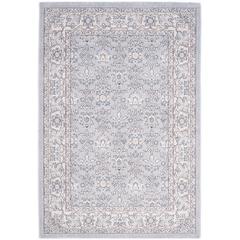CARMEL, LIGHT BLUE / IVORY, 5'-1" X 7'-6", Area Rug