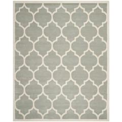 CHATHAM, GREY / IVORY, 8'-9" X 12', Area Rug, CHT733E-9