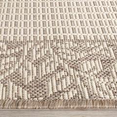 COURTYARD, NATURAL / BROWN, 5'-3" X 7'-7", Area Rug, CY0727-3001-5