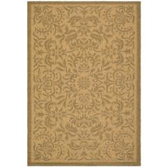 COURTYARD, NATURAL / GOLD, 9' X 12', Area Rug, CY6634-39-9