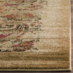 LYNDHURST, BEIGE / MULTI, 5'-3" X 7'-6", Area Rug