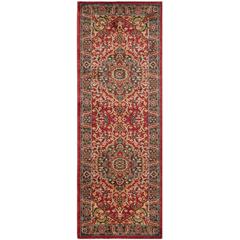 MAHAL, NAVY / RED, 2'-2" X 6', Area Rug, MAH621C-26