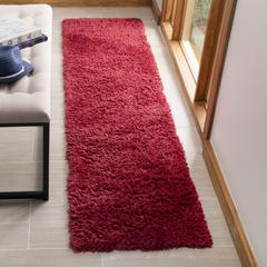 MADRID SHAG 200, RED, 8' X 10', Area Rug