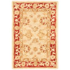 ANATOLIA, IVORY / RED, 2'-3" X 12', Area Rug, AN522C-212