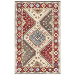 ANTIQUITY, RED / IVORY, 8' X 10', Area Rug