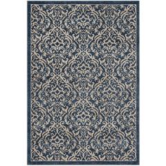 BRENTWOOD, NAVY / CREME, 9' X 12', Area Rug, BNT810N-9