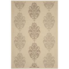 COURTYARD, NATURAL / BROWN, 5'-3" X 7'-7", Area Rug, CY2720-3001-5