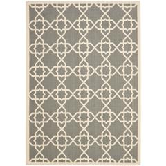 COURTYARD, GREY / BEIGE, 9' X 12', Area Rug, CY6032-246-9