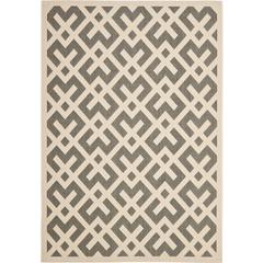 COURTYARD, GREY / BONE, 8' X 11', Area Rug, CY6915-236-8