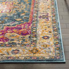 MADISON 200, BLUE / MULTI, 6' X 9', Area Rug