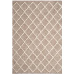 ADRIANA SHAG, BEIGE / CREAM, 6'-7" X 6'-7" Square, Area Rug