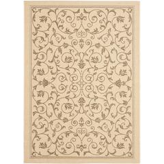 COURTYARD, NATURAL / BROWN, 5'-3" X 7'-7", Area Rug, CY2098-3001-5
