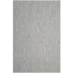 COURTYARD, GREY / NAVY, 6'-7" X 6'-7" Square, Area Rug, CY8022-36812-7SQ