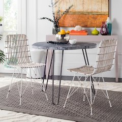MINERVA WICKER DINING CHAIR, WIK6510C-SET2
