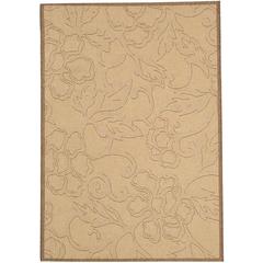 COURTYARD, NATURAL / BROWN, 6'-7" X 6'-7" Round, Area Rug, CY2726-3001-7R