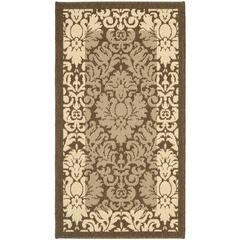 COURTYARD, BROWN / NATURAL, 8' X 11', Area Rug, CY2727-3009-8