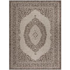 COURTYARD, LIGHT BEIGE/LIGHT BROWN, 6'-7" Square, Area Rug, CY8751-36312-7SQ