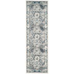 EVOKE, IVORY / GREY, 2'-2" X 9', Area Rug, EVK220D-29