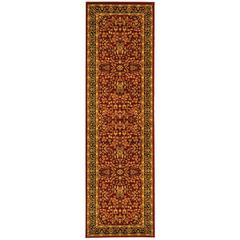 LYNDHURST, RED / BLACK, 2'-3" X 6', Area Rug, LNH214A-26