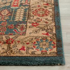 MAHAL, NAVY / NATURAL, 2'-2" X 6', Area Rug, MAH697E-26