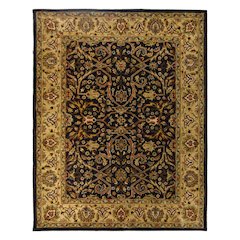 HERITAGE, CHARCOAL / BEIGE, 6'-0" X 9'-0", Area Rug