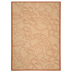 COURTYARD, NATURAL / TERRA, 8' X 11', Area Rug, CY2726-3201-8