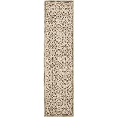 CAMBRIDGE, TAN / MULTI, 2'-6" X 6', Area Rug