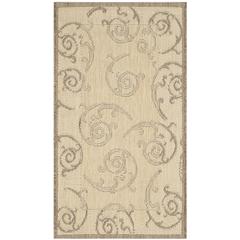 COURTYARD, NATURAL / BROWN, 2' X 3'-7", Area Rug, CY2665-3001-2